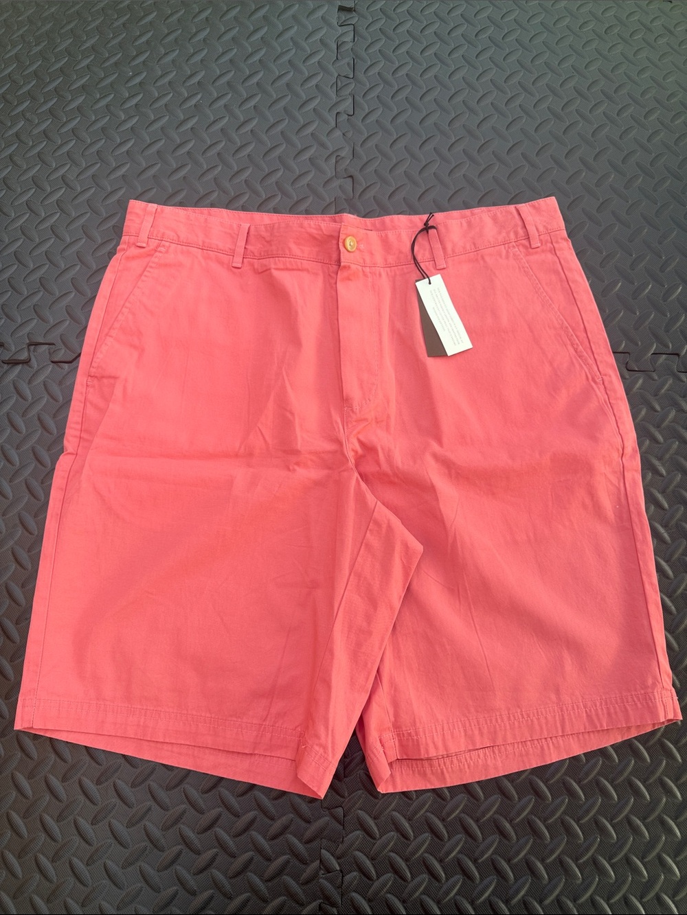 J. HILLBURN Men's Coral Casual Shorts size 38